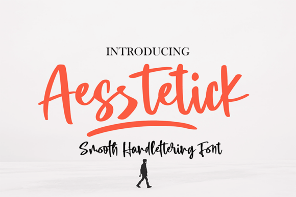 Aesstetick: A Modern Script with Elegance