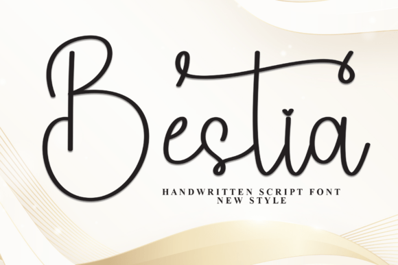 Bestia: A Script Font for Elegant Editorial Design