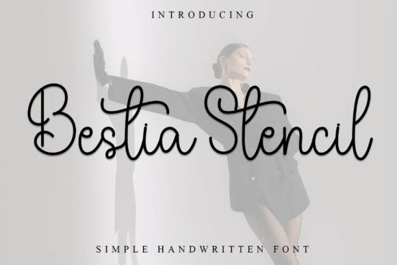 Bestia Stencil: A Festive and Merry Font for Editorial Magic