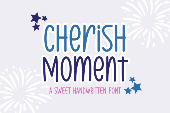 Cherish Moment: A Handwritten Font for Modern Web Design