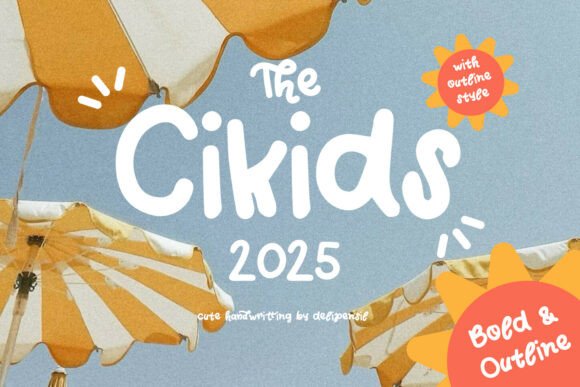 Cikids: A Playful Font for Creative Branding