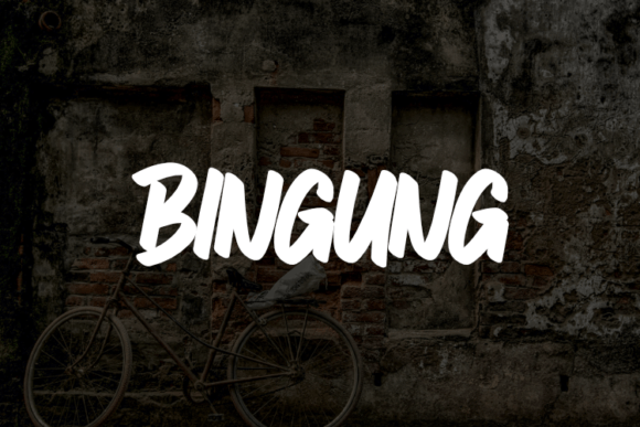 Discover Bingung: A Versatile Font for Creative Branding