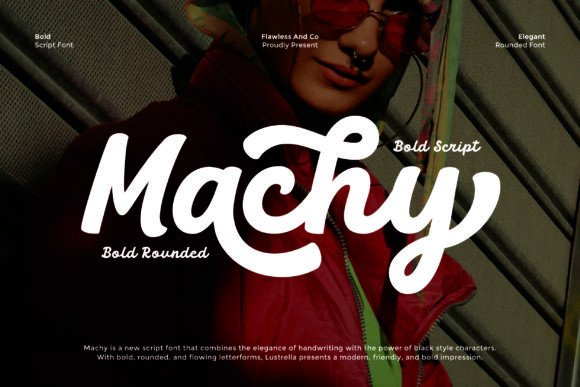 Discover Machy: A Bold Script Font for Modern Branding