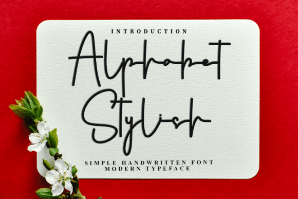 Discovering the Elegance of Alphabet Stylish Font