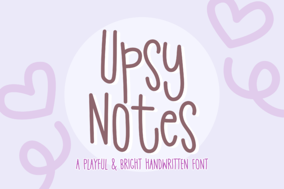 Discovering Upsynotes: A Playful Font for Creative Branding