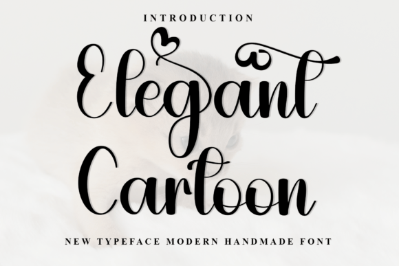 Elegant Cartoon: A Playful Font for Engaging Publications