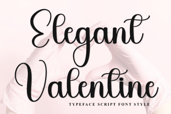 Elegant Valentine: A Handwritten Font for Editorial Charm
