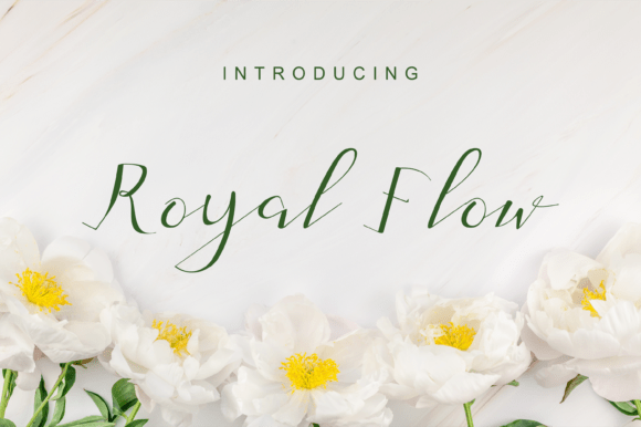 Elevate Your Editorial Design with Royal Flow Font