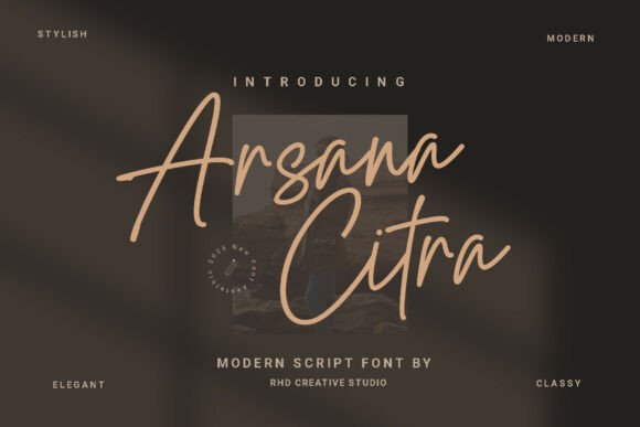 Enhance Your Campaign with Arsana Citra Font