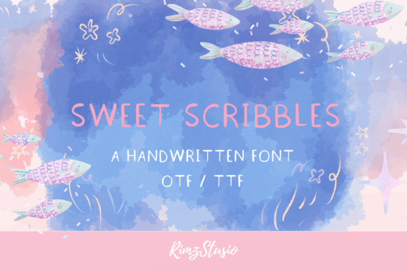 Enhance Your Campaigns with Sweet Scribbles Font