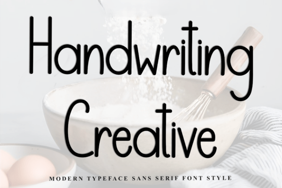 Handwriting Creative: A Versatile Script Font for Branding