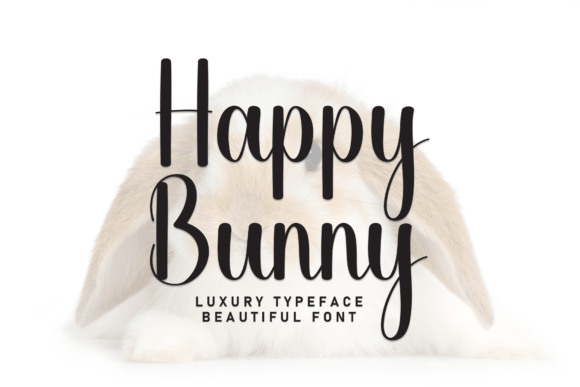 Happy Bunny: A Stylish Script Font for Creative Branding