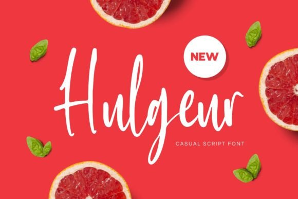 Helguer Font: A Bouncy Script for Web Design