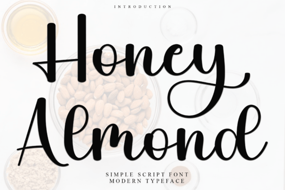 Honey Almond: A Festive and Merry Typeface for Web Design