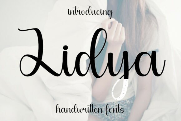 Lidya: A Stylish Script Font for Handmade Creations