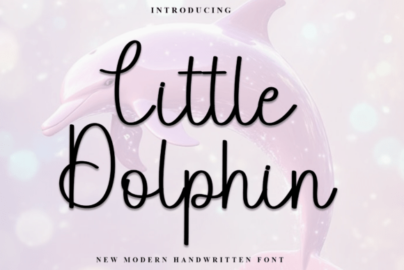 Little Dolphin: A Festive and Merry Font for Creative Projects
