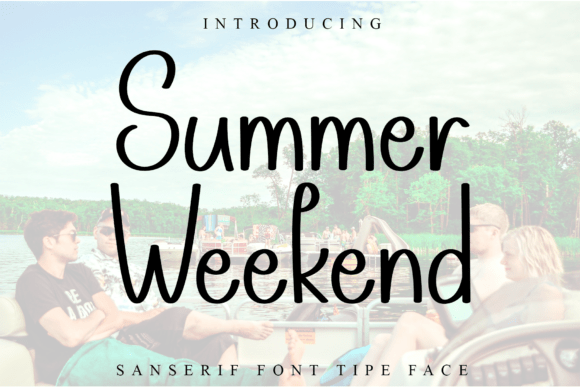 Summer Weekend: A Perfect Handwritten Font for Crafters