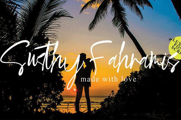 Susthy Fahramis: A Versatile Script Font