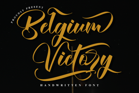 Transform Your Brand with Belgium Victory Font