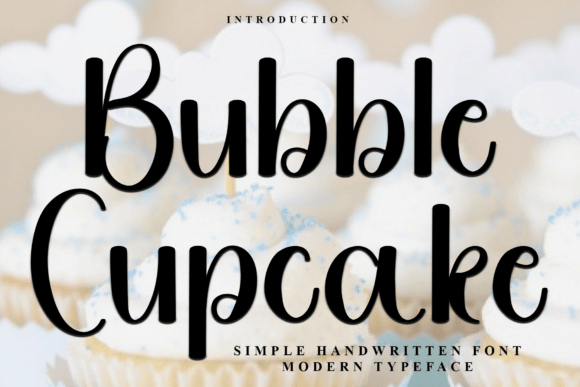 Transform Your Brand with Bubble Cupcake Font