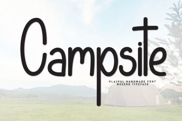 Transform Your Brand with Campsite: A Friendly Display Font
