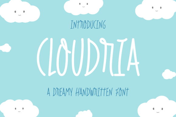 Transform Your Brand with Cloudria: A Charming Handwritten Font