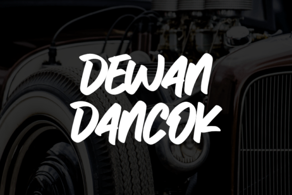 Transform Your Brand with Dewan Dancok Font