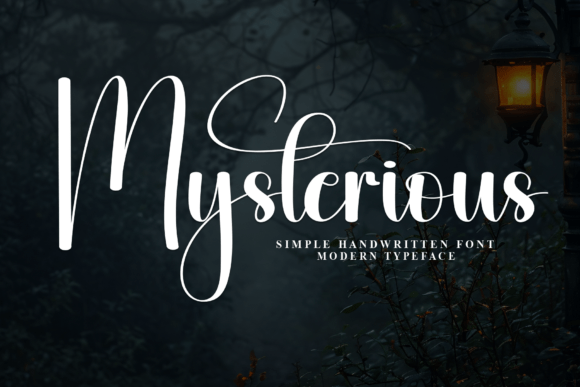 Unveiling Mysterious: A Font for Captivating Campaigns