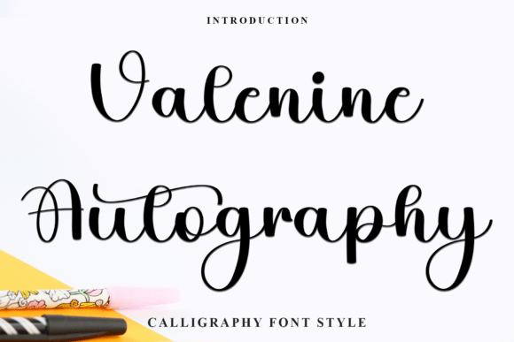 Valenine Autography: A Font for Eye-Catching Campaigns