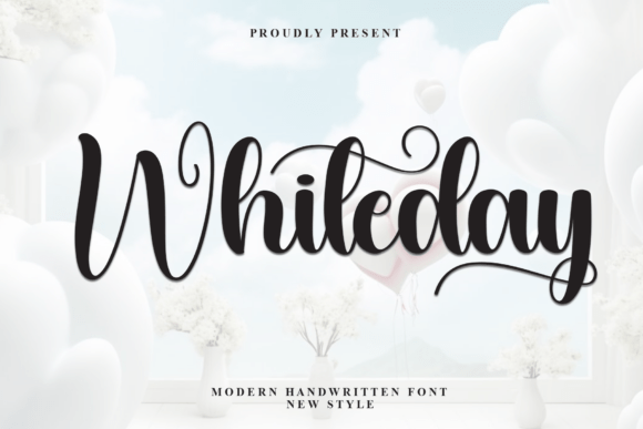 Whiteday: A Stylish Script Font for Modern Web Design