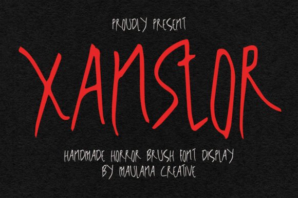 Xanstor: A Bold, Playful Font for Creative Marketers